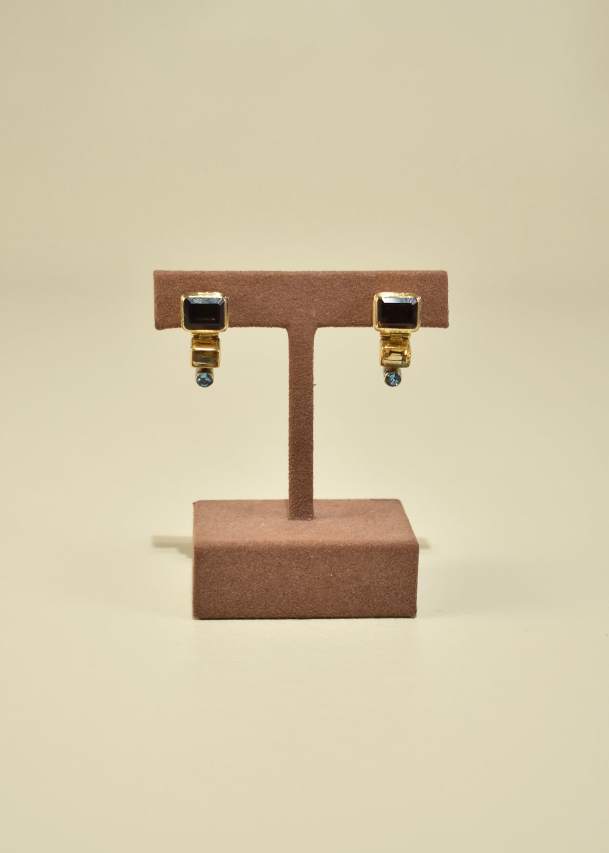 Topaz Citrine Earrings