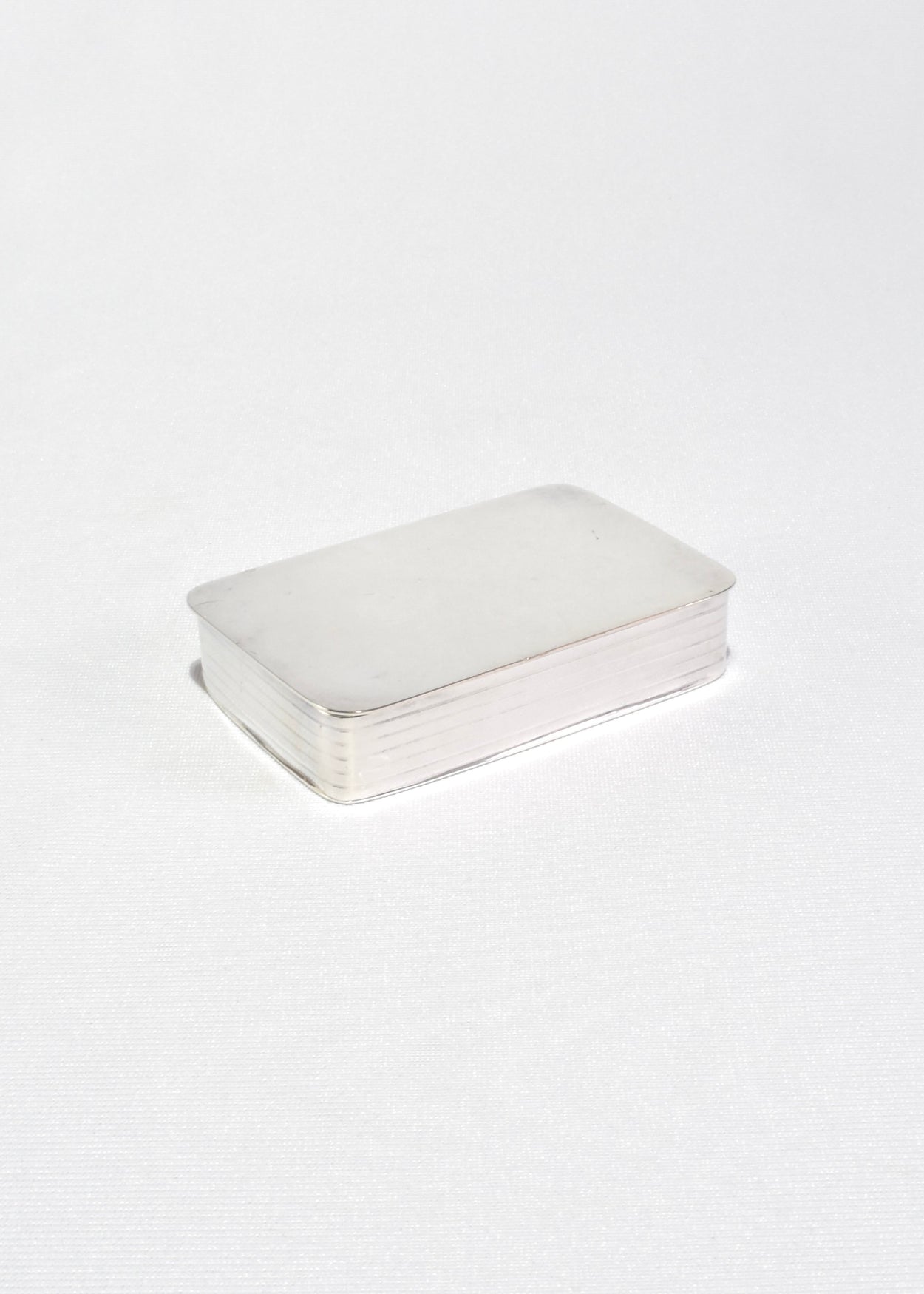 Silver Playing Card Case