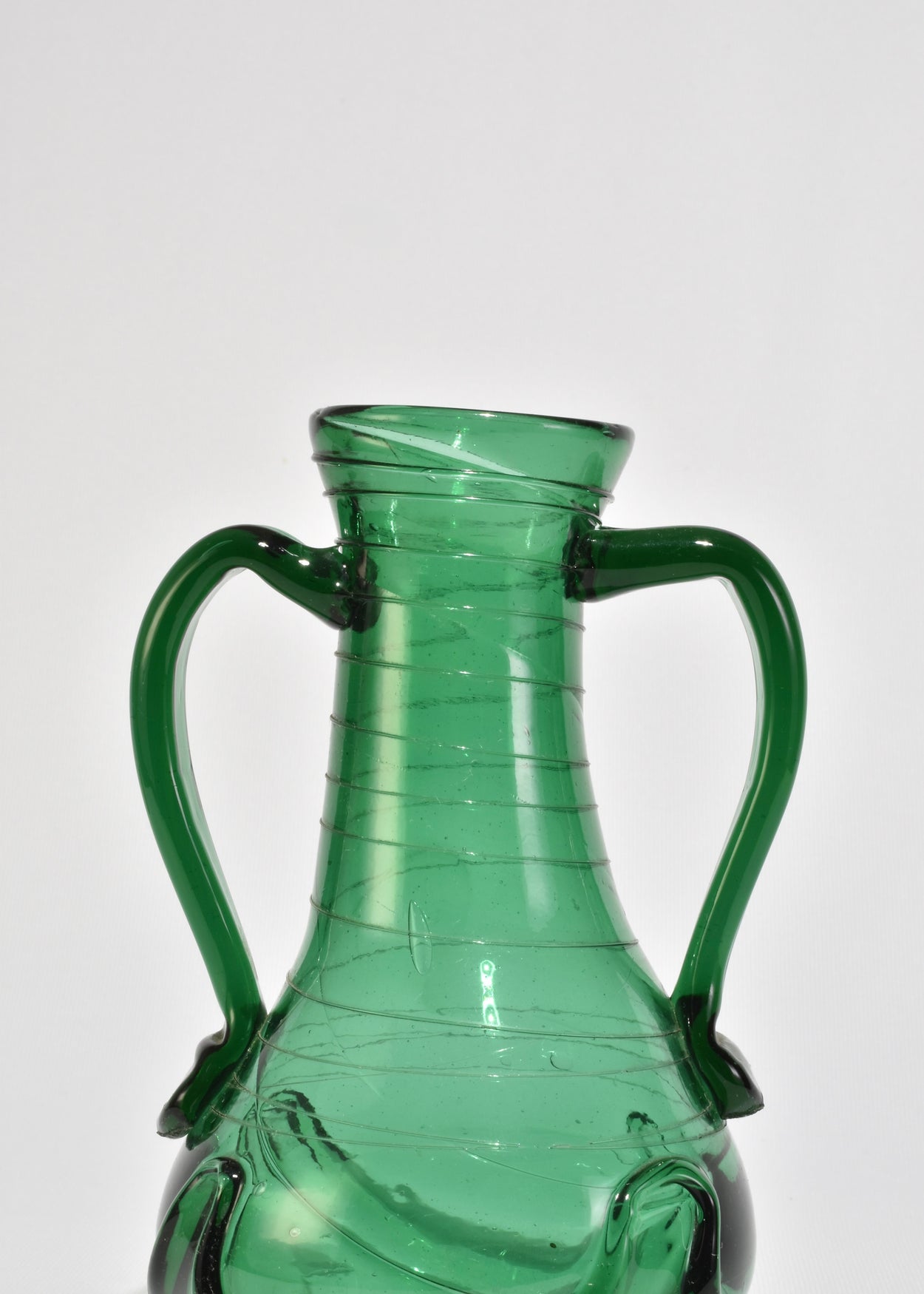 Green Amphora Vase