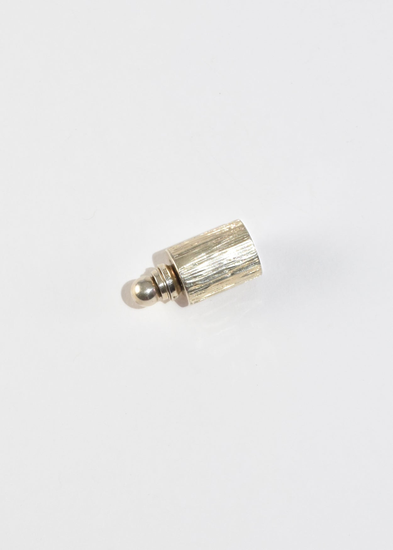 Textured Sterling Perfume Bottle