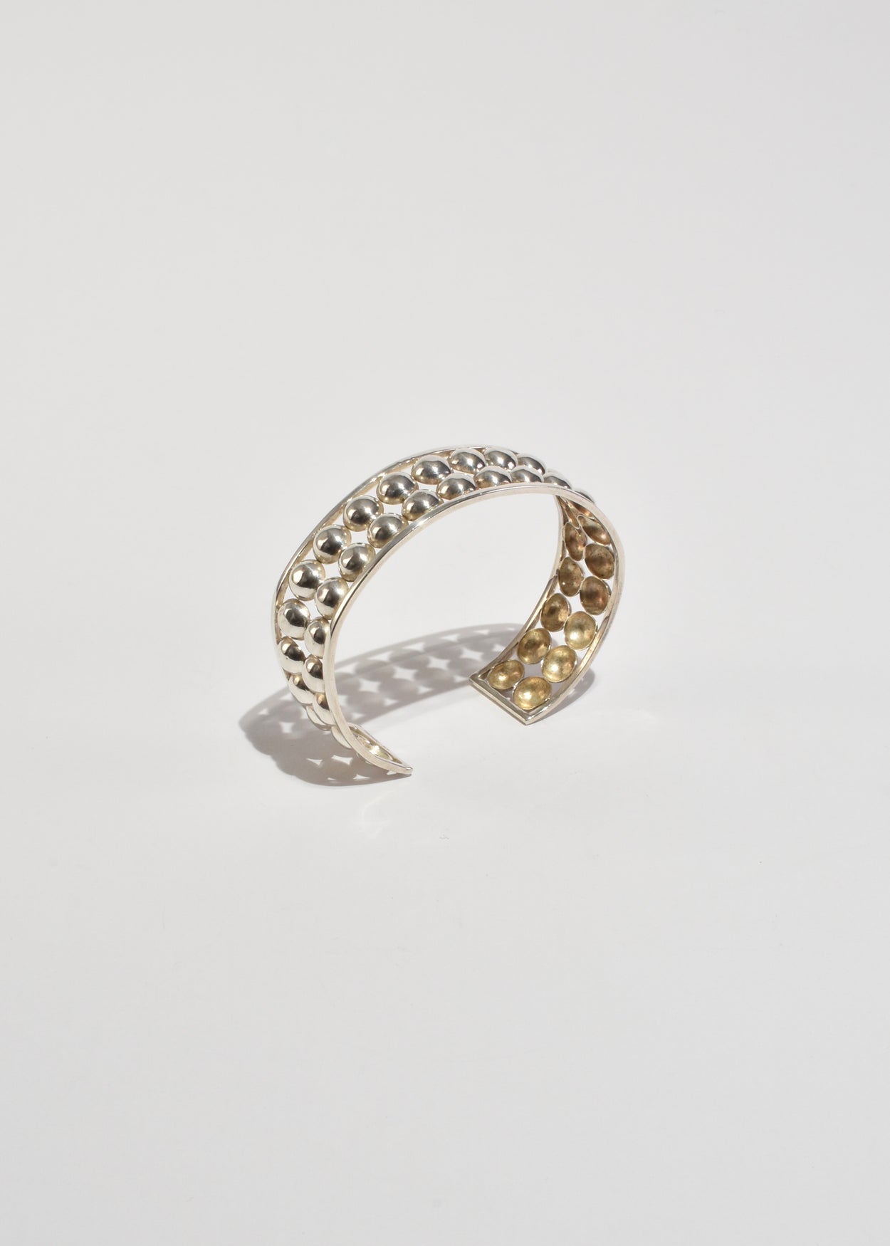 Dome Detail Cuff Bracelet