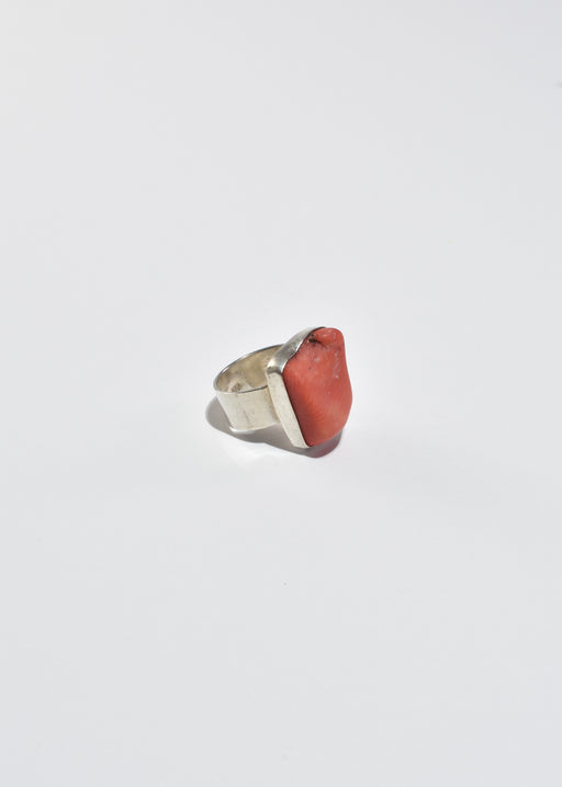 Organic Coral Ring