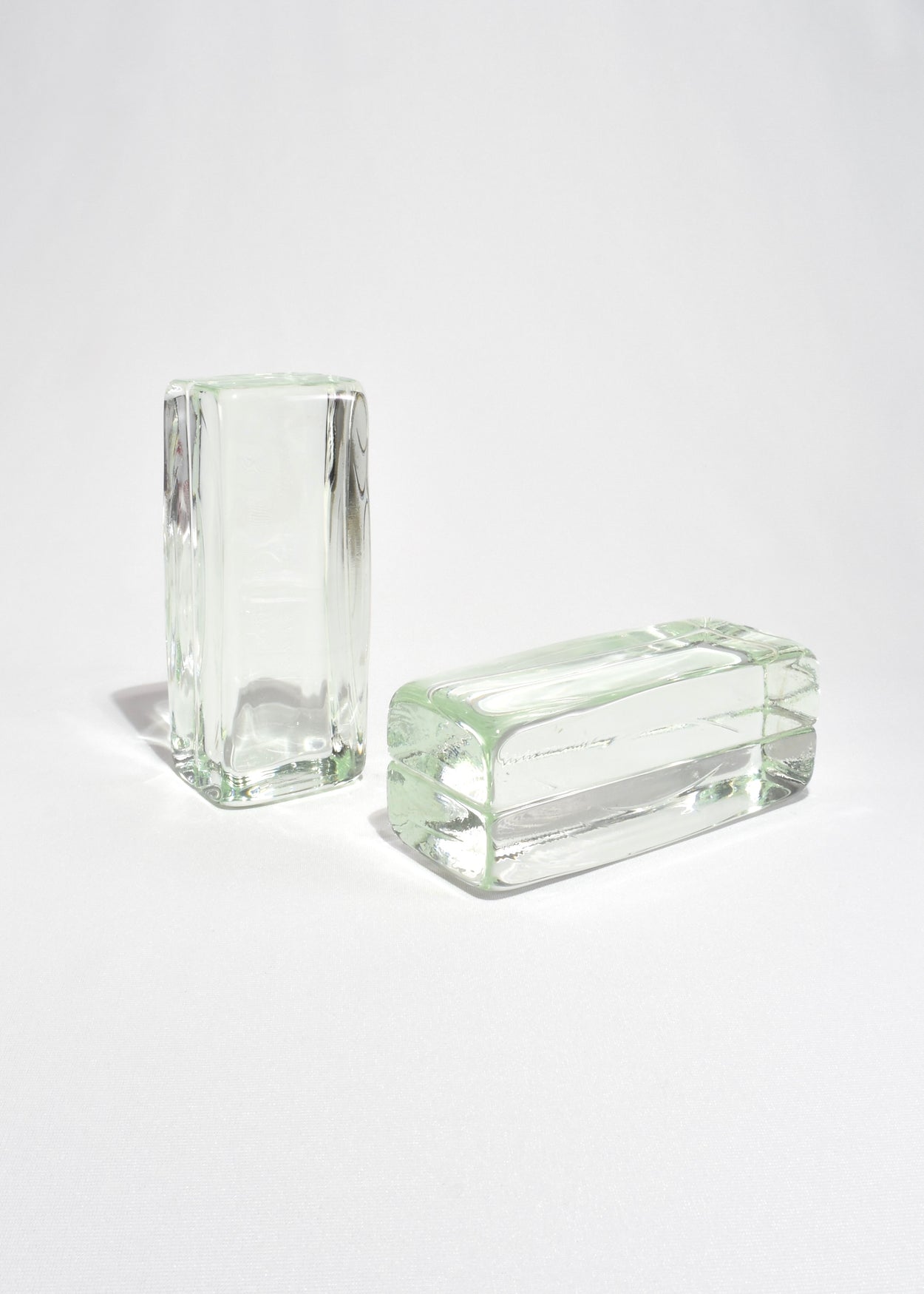 Rectangular Glass Bookends