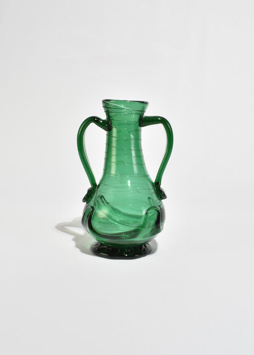 Green Amphora Vase