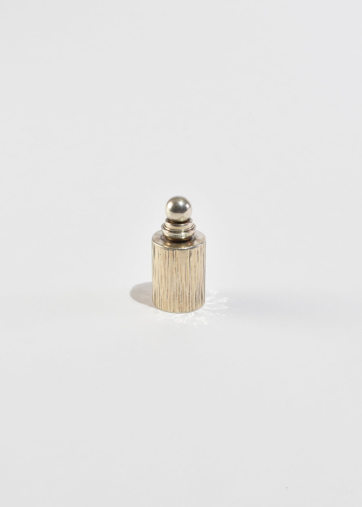 Textured Sterling Perfume Bottle