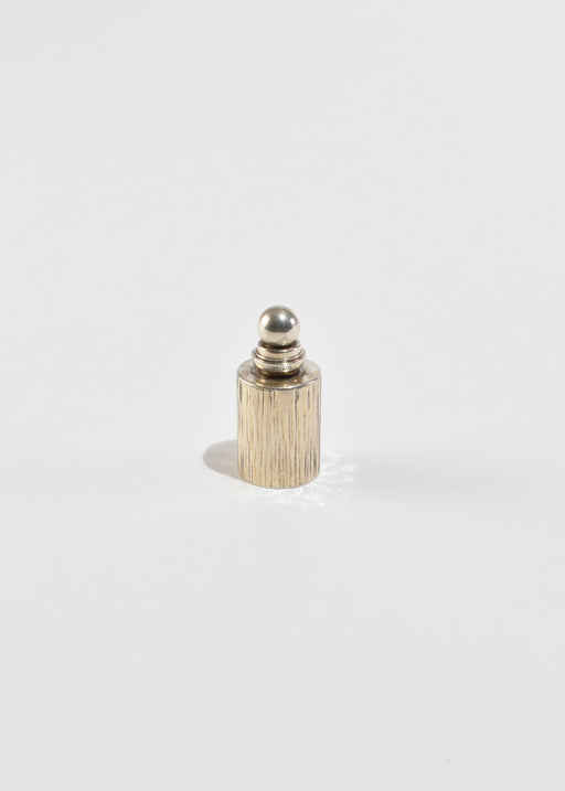Textured Sterling Perfume Bottle