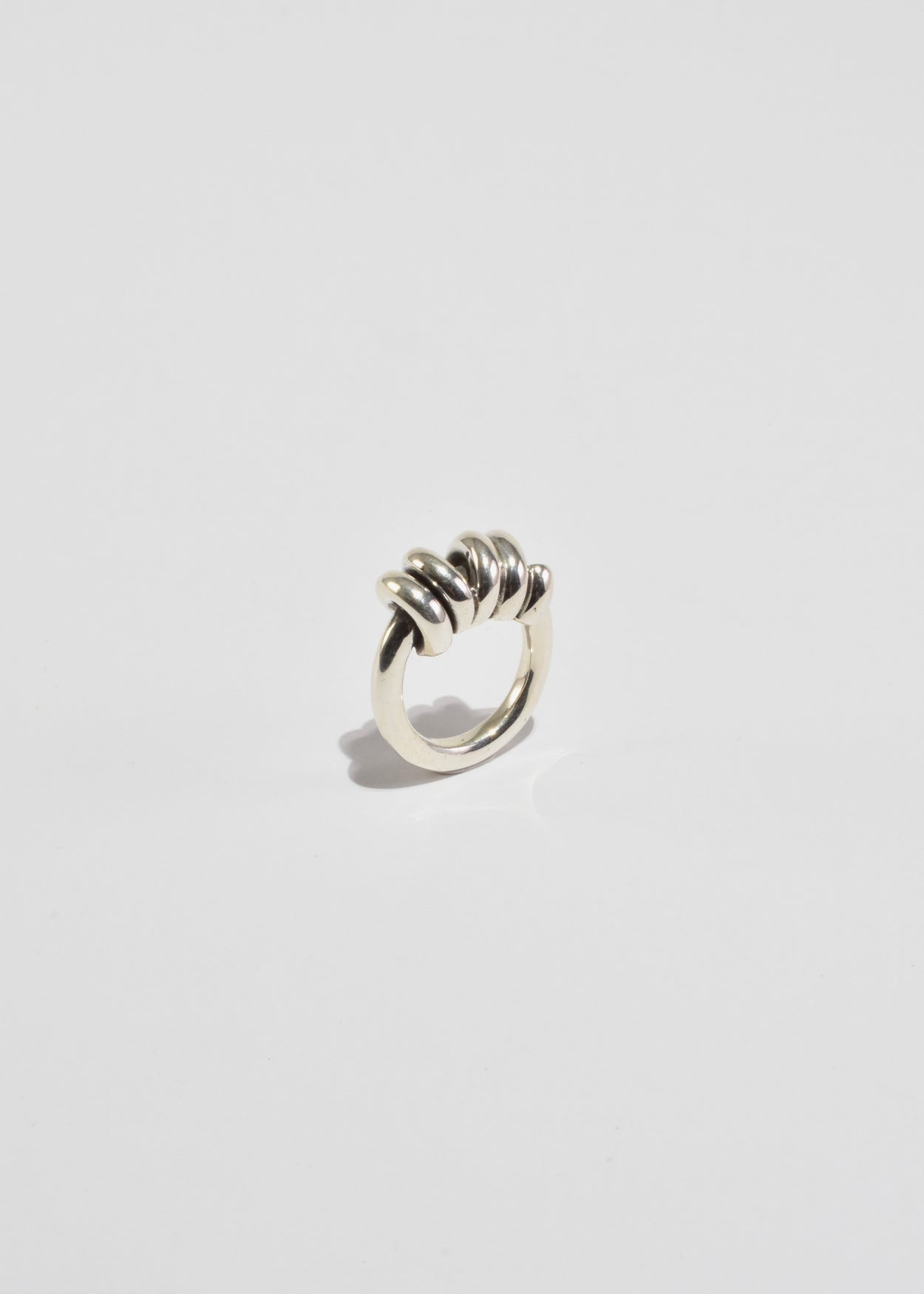 Sterling Knot Ring
