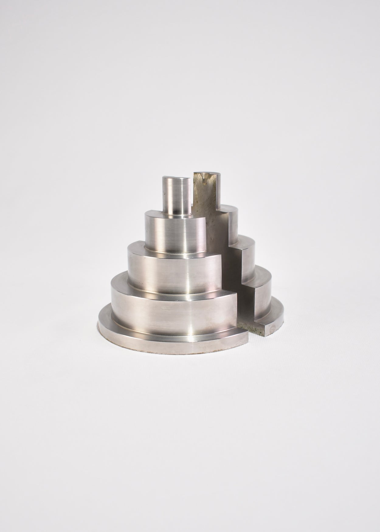 Stepped Steel Bookends