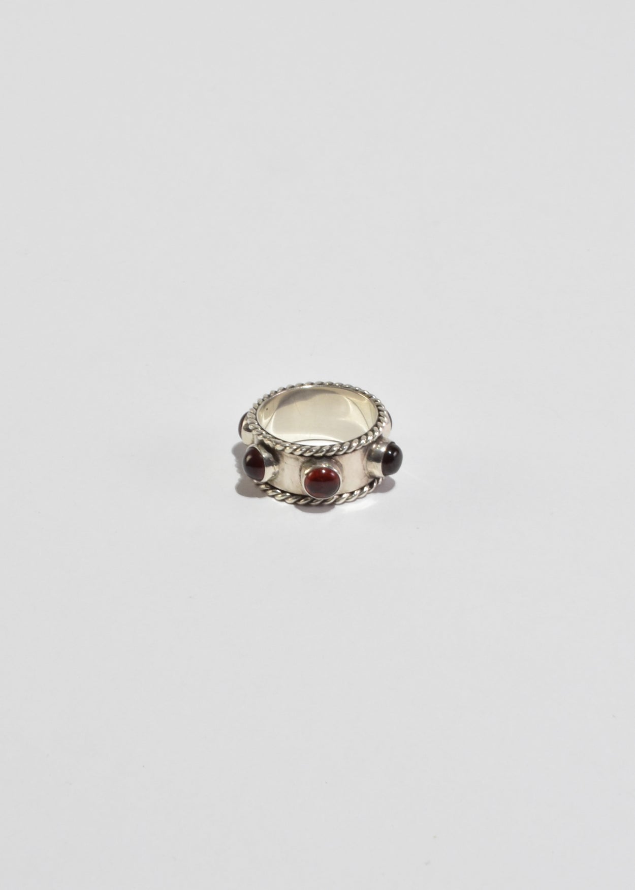Garnet Spinner Ring
