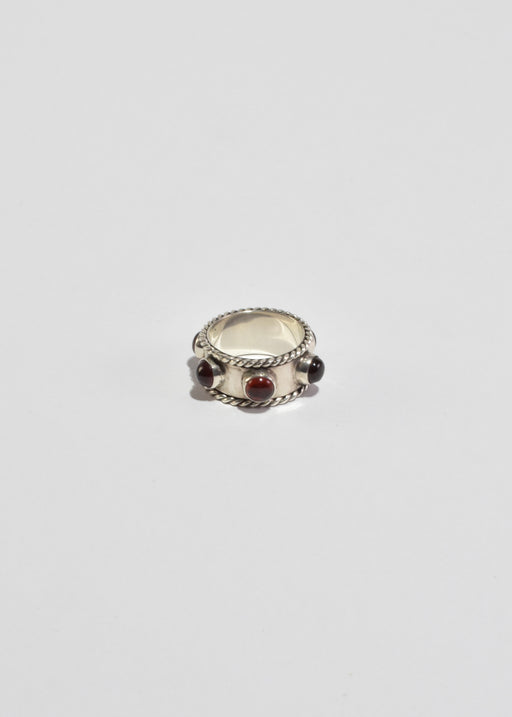 Garnet Spinner Ring