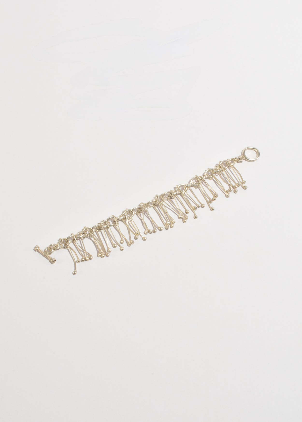 Sterling Fringe Bracelet