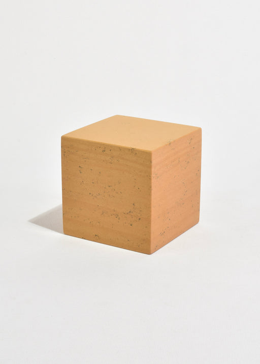 Sandstone Cube Bookend