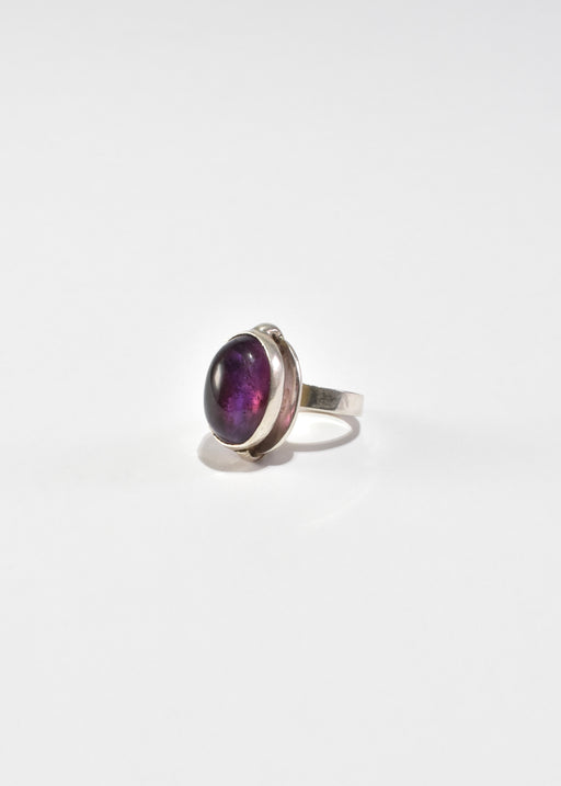 Modernist Amethyst Ring