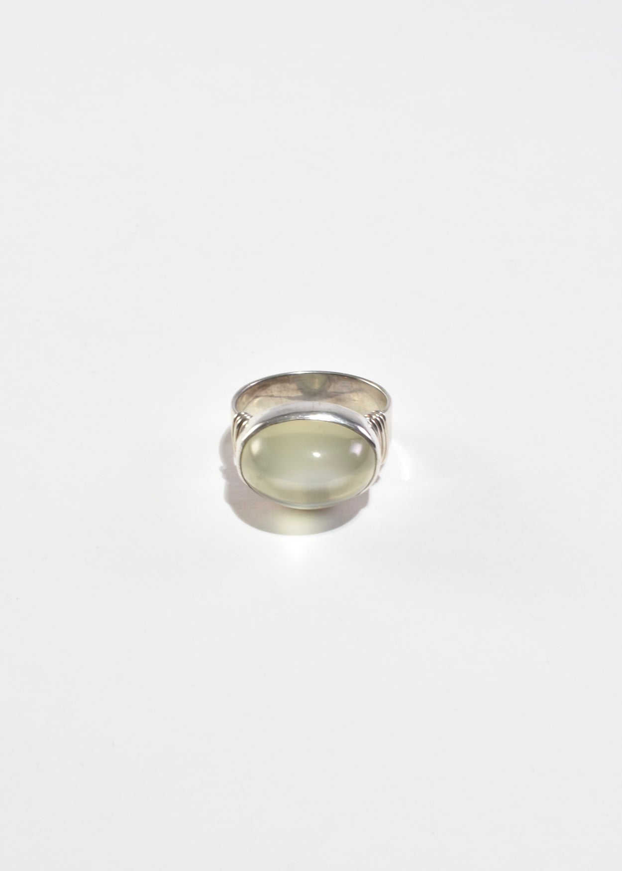 Domed Moonstone Ring