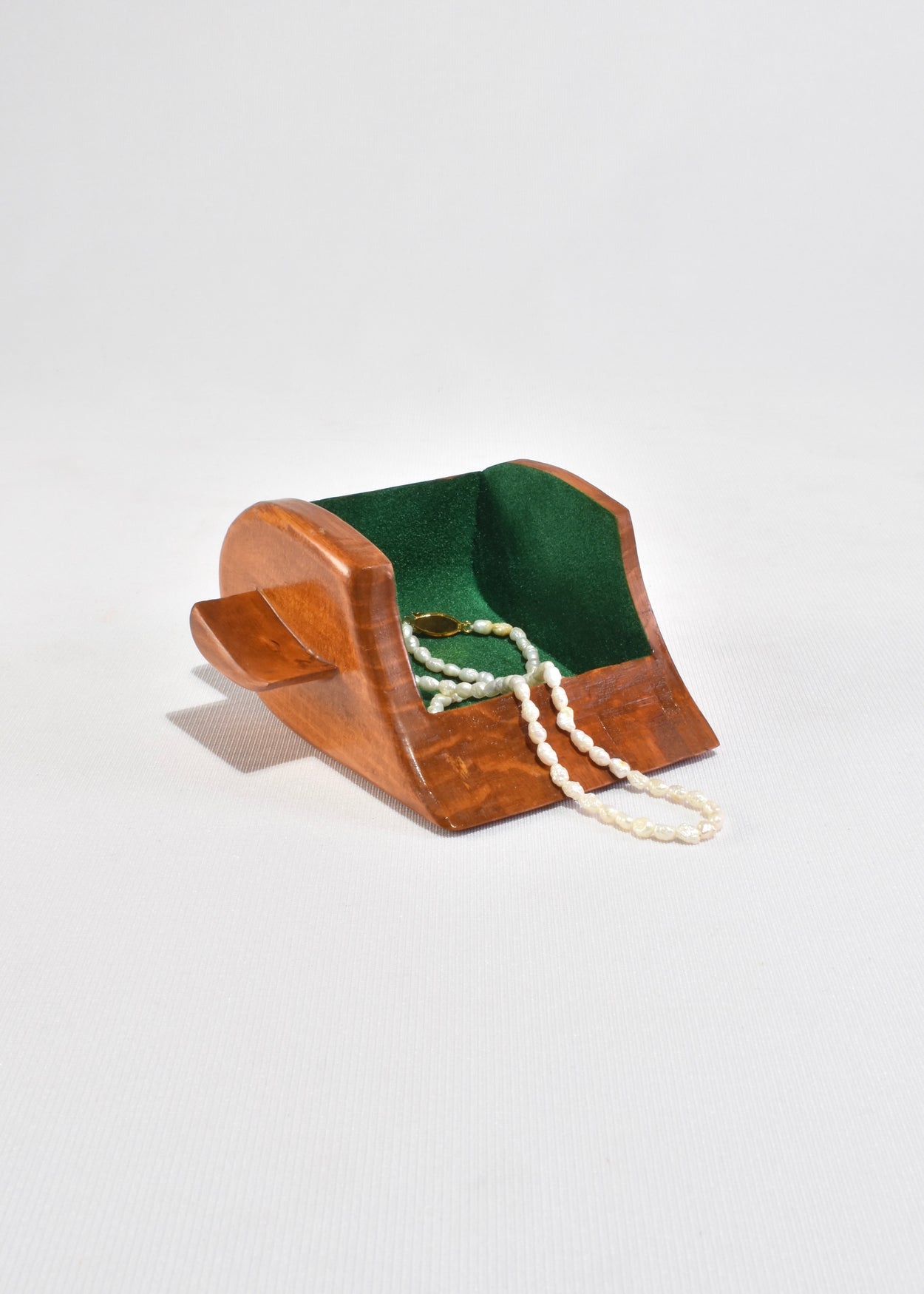 Carved Wooden Jewelry Box