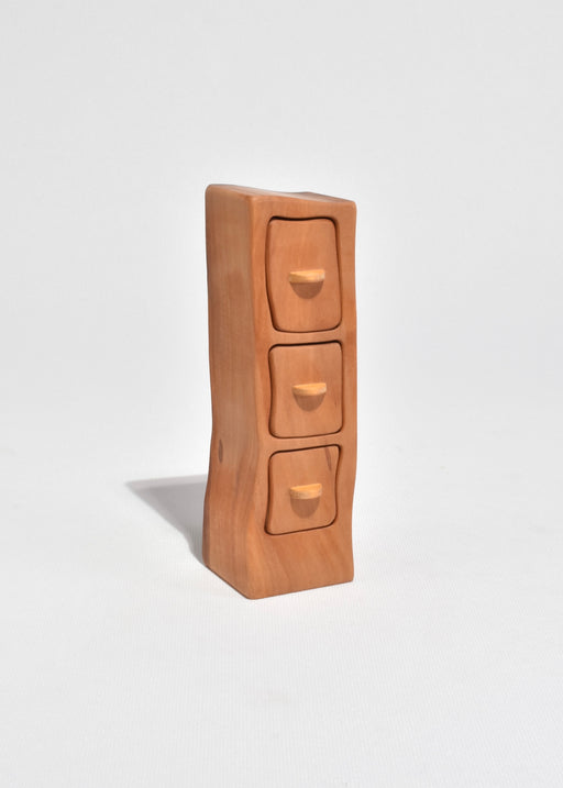 Wooden Match Holder Box