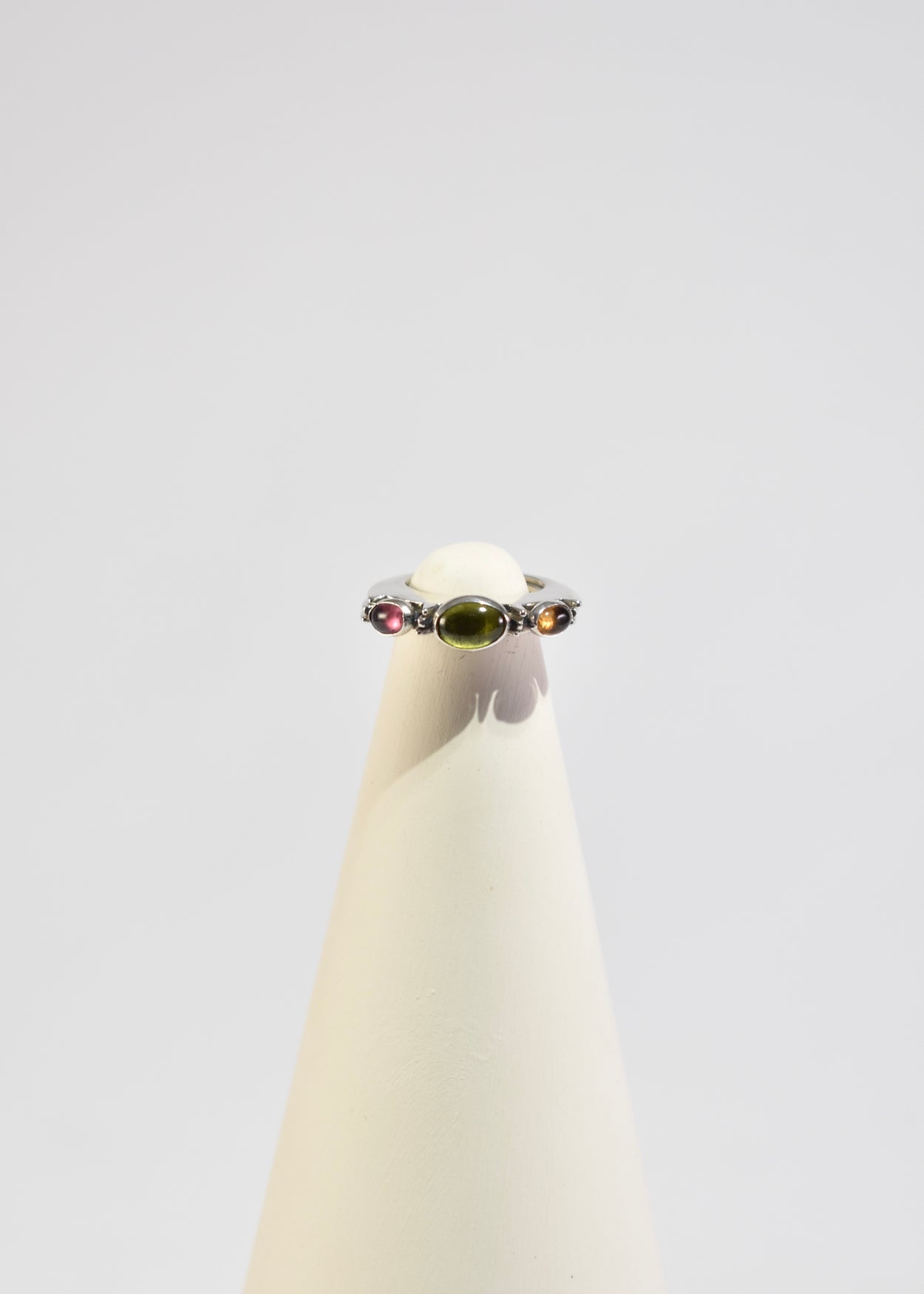 Stacked Multi Stone Ring