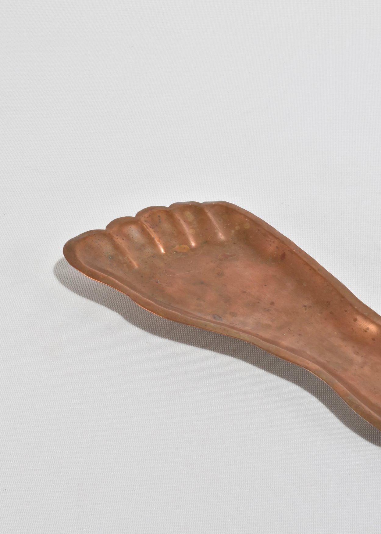 Copper Foot Catchall