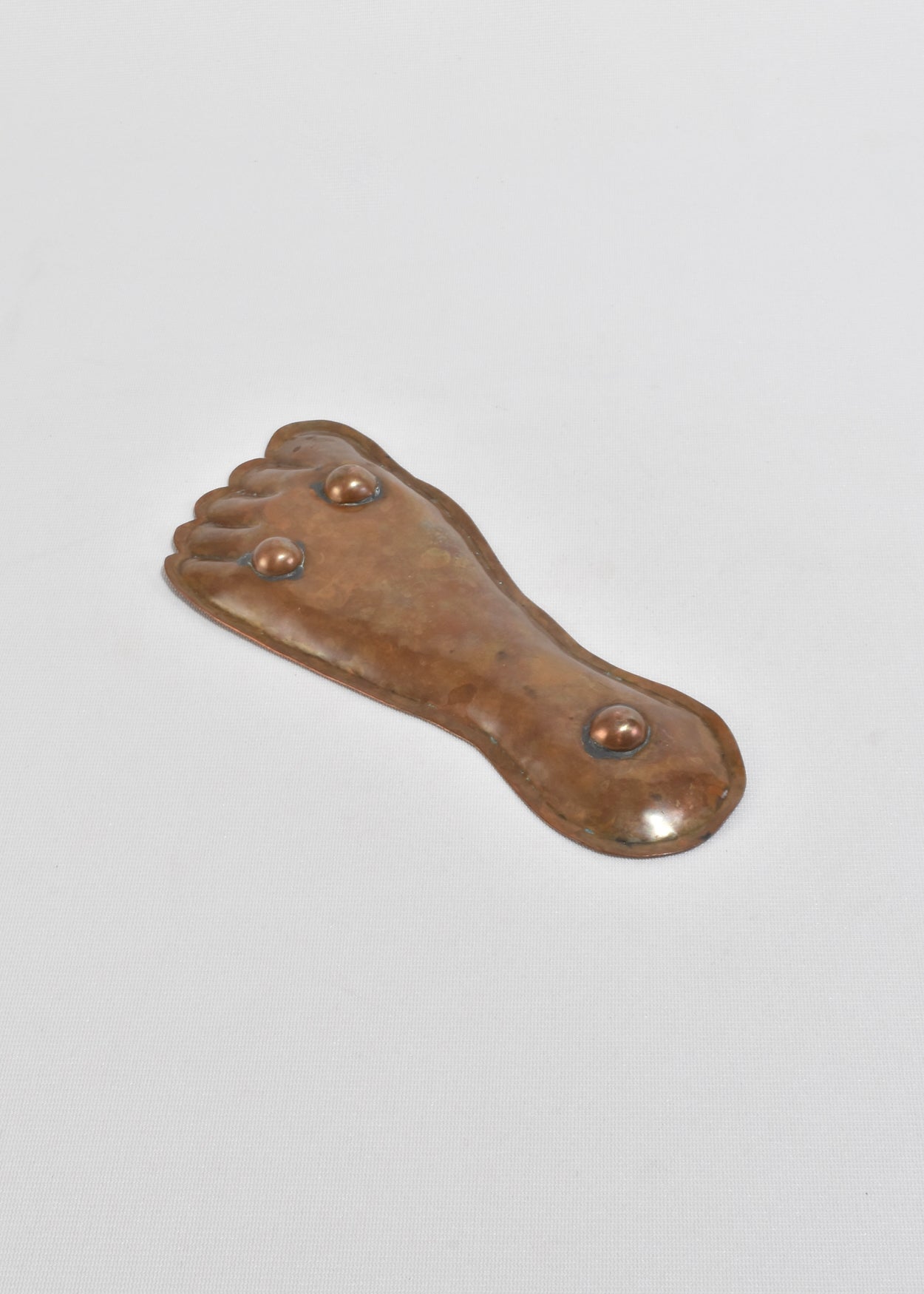 Copper Foot Catchall