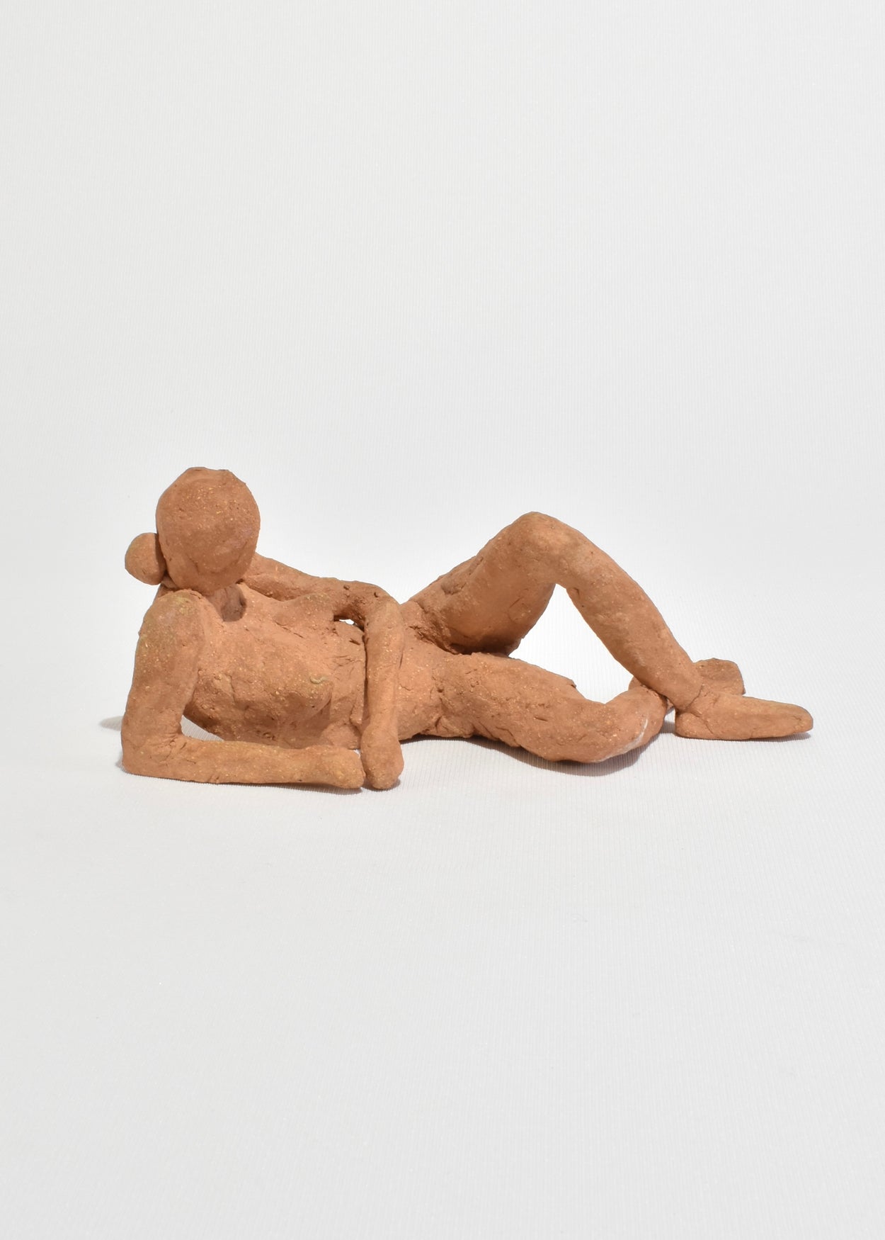 Reclining Terracotta Sculpture