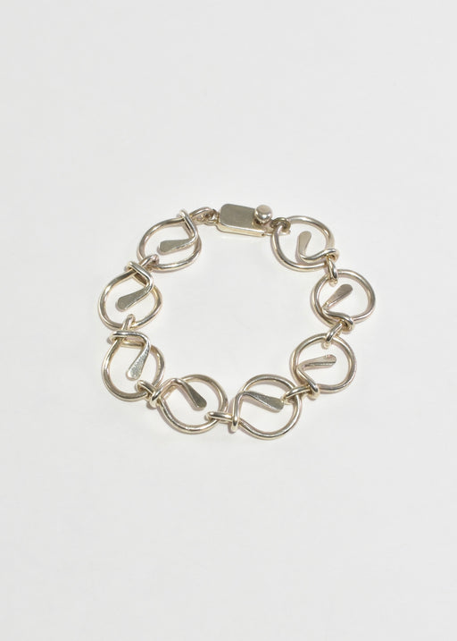Sterling Loop Bracelet