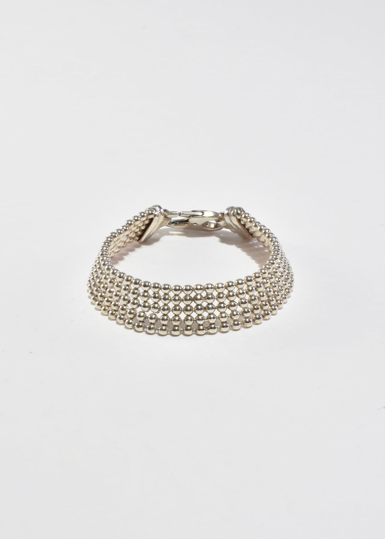 Beaded Mesh Bracelet