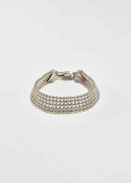 Beaded Mesh Bracelet