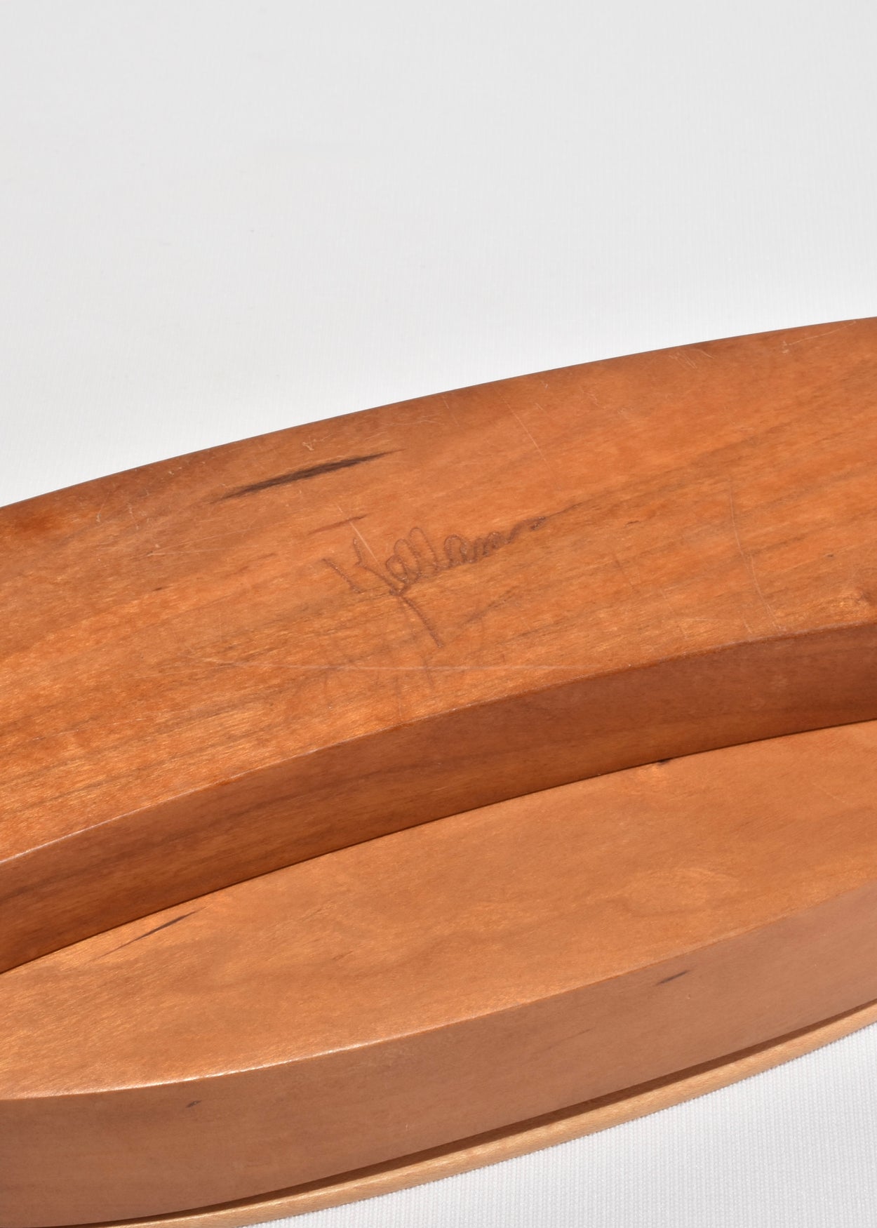 Elongated Wooden Jewelry Box