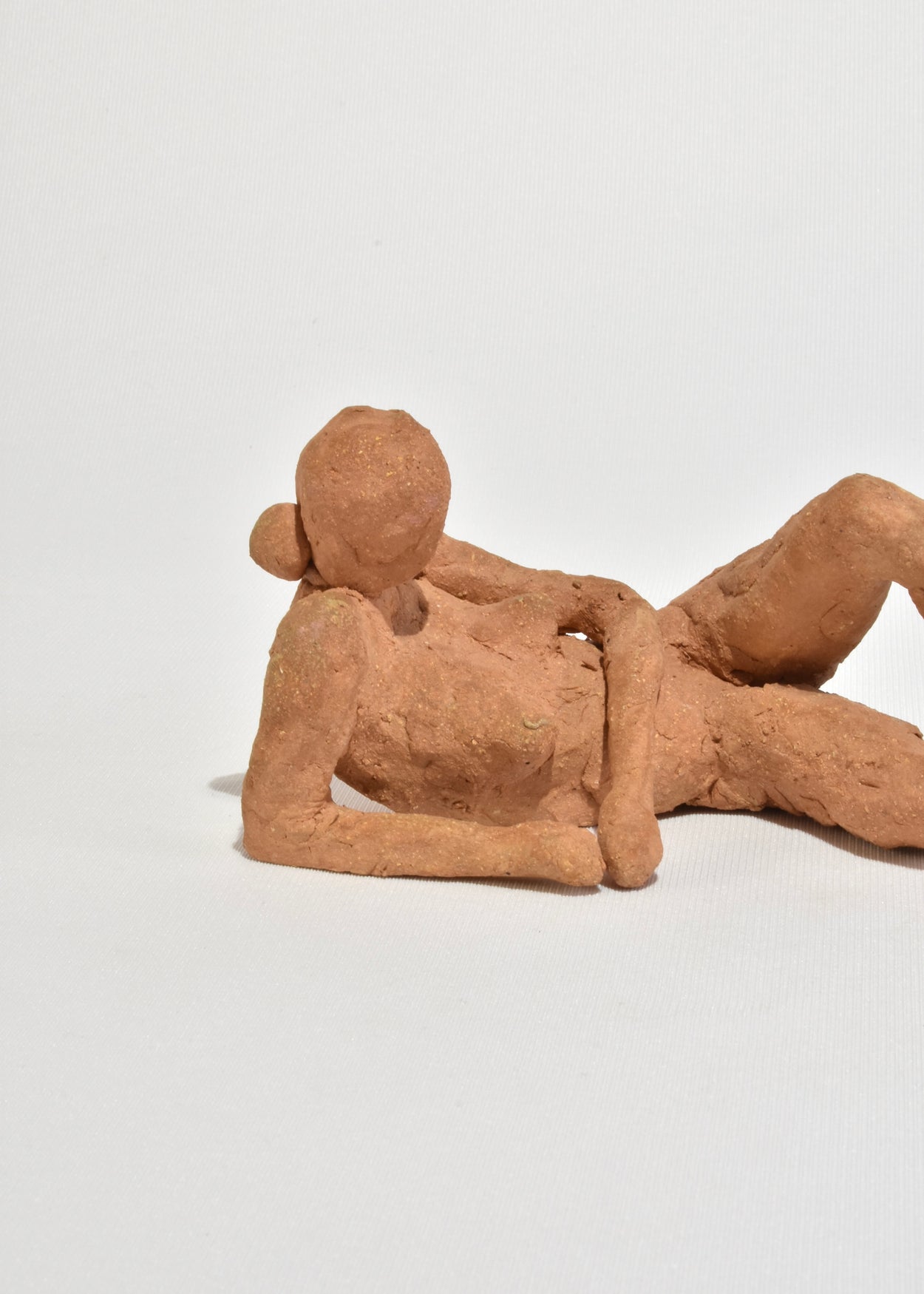 Reclining Terracotta Sculpture