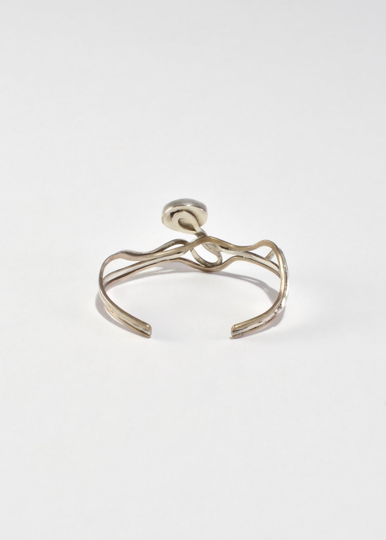 Abstract Cat's Eye Cuff Bracelet