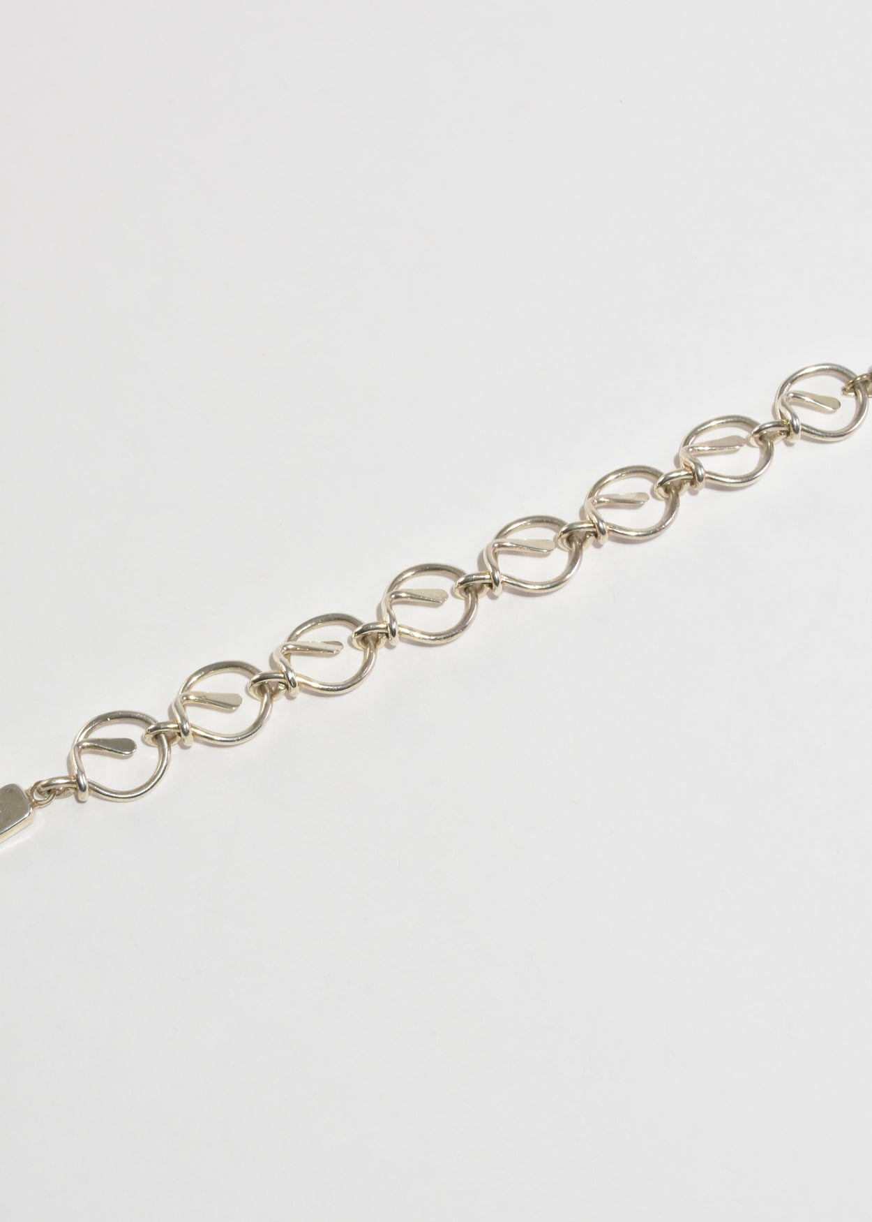 Sterling Loop Bracelet