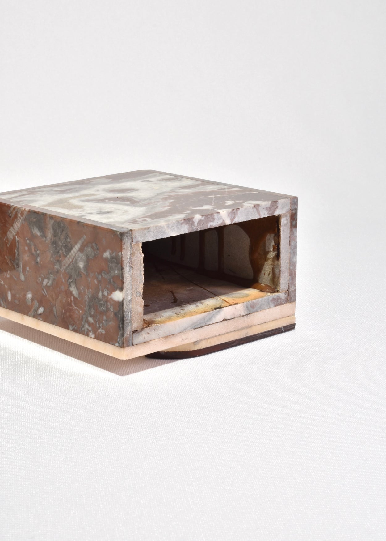 Deco Mixed Stone Bookends