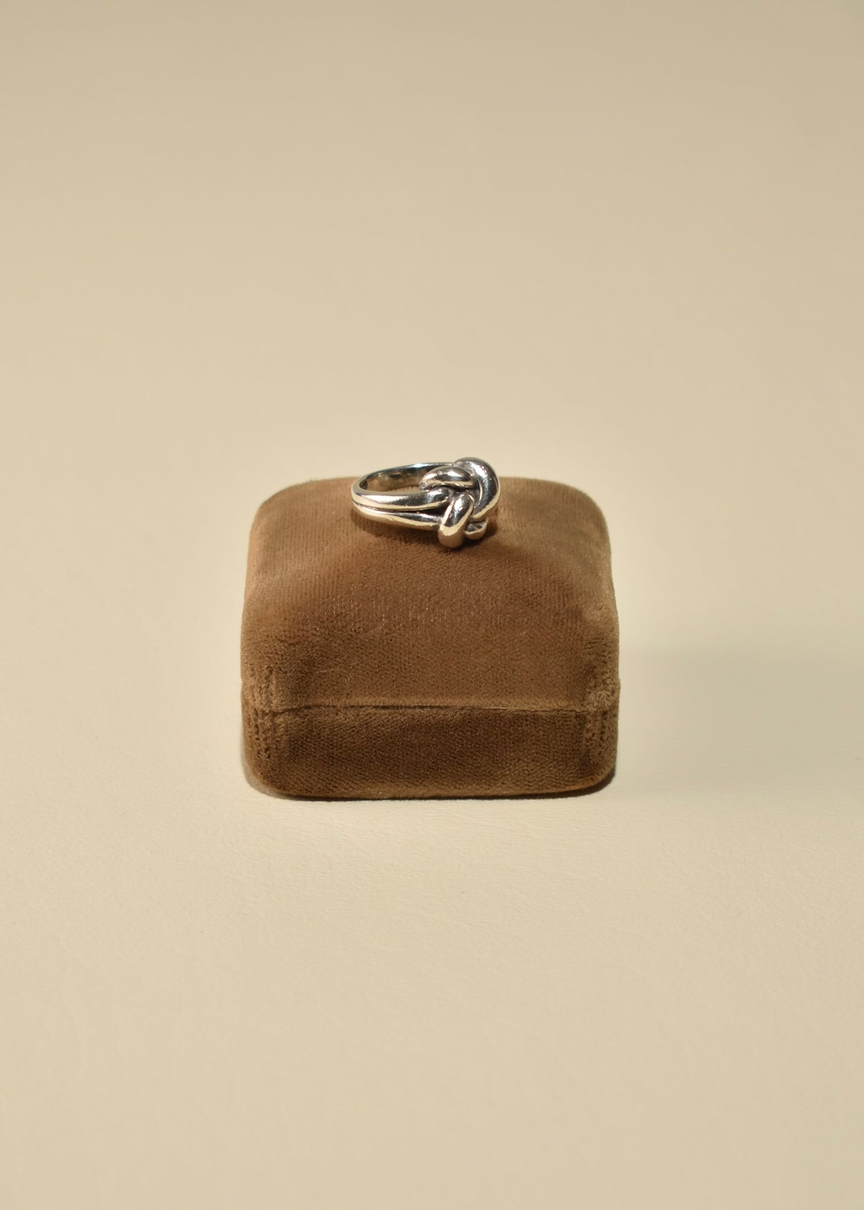 Sterling Knot Ring