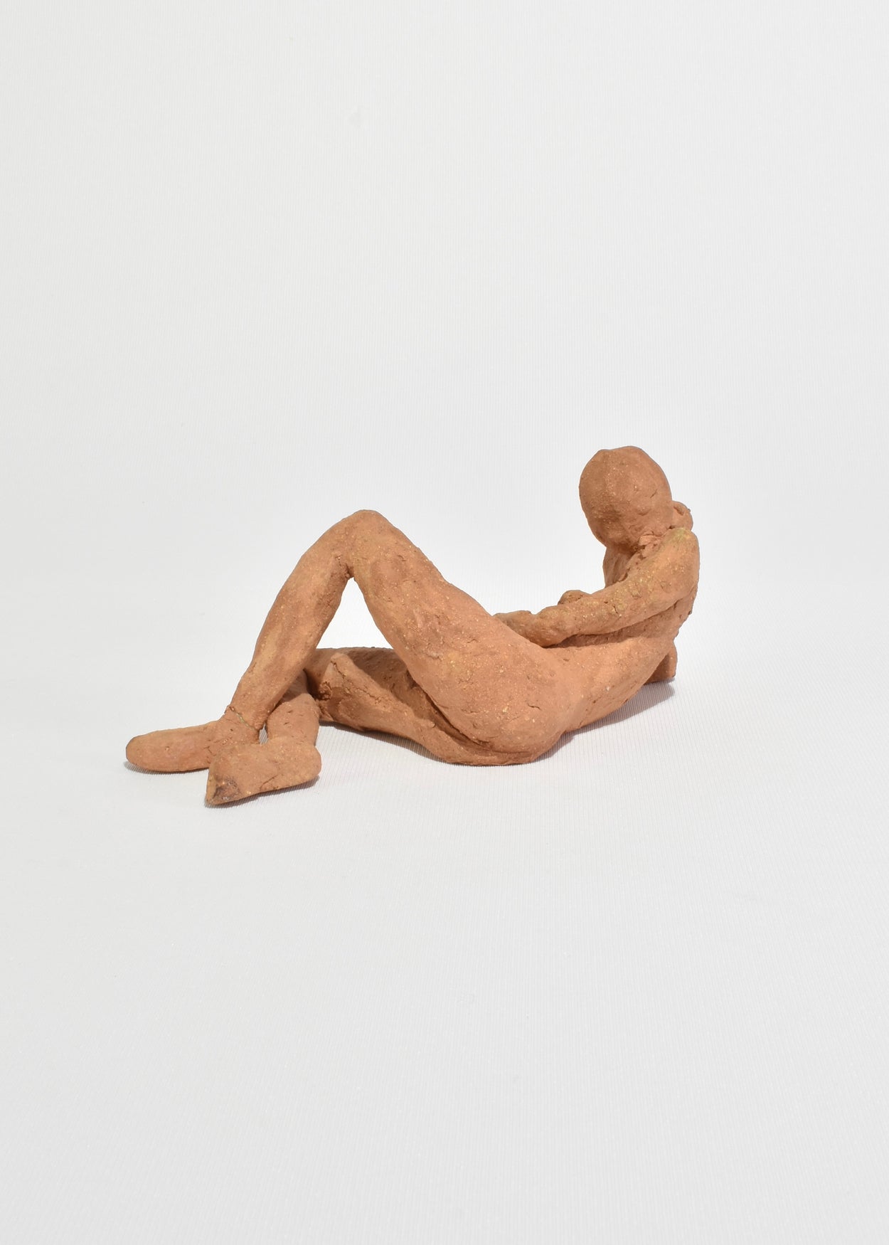 Reclining Terracotta Sculpture