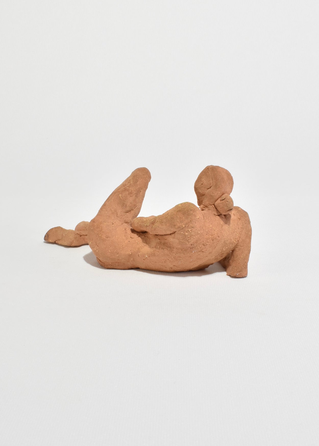 Reclining Terracotta Sculpture