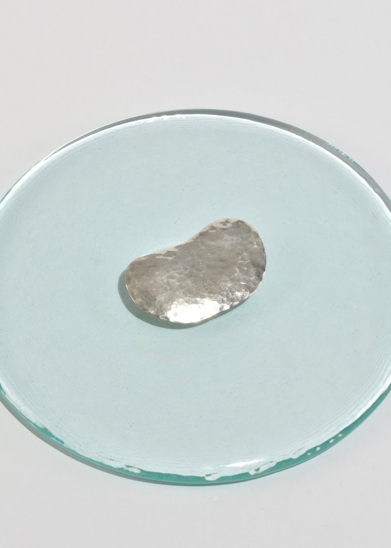 Sterling Hammered Brooch