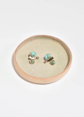 Modernist Turquoise Earrings