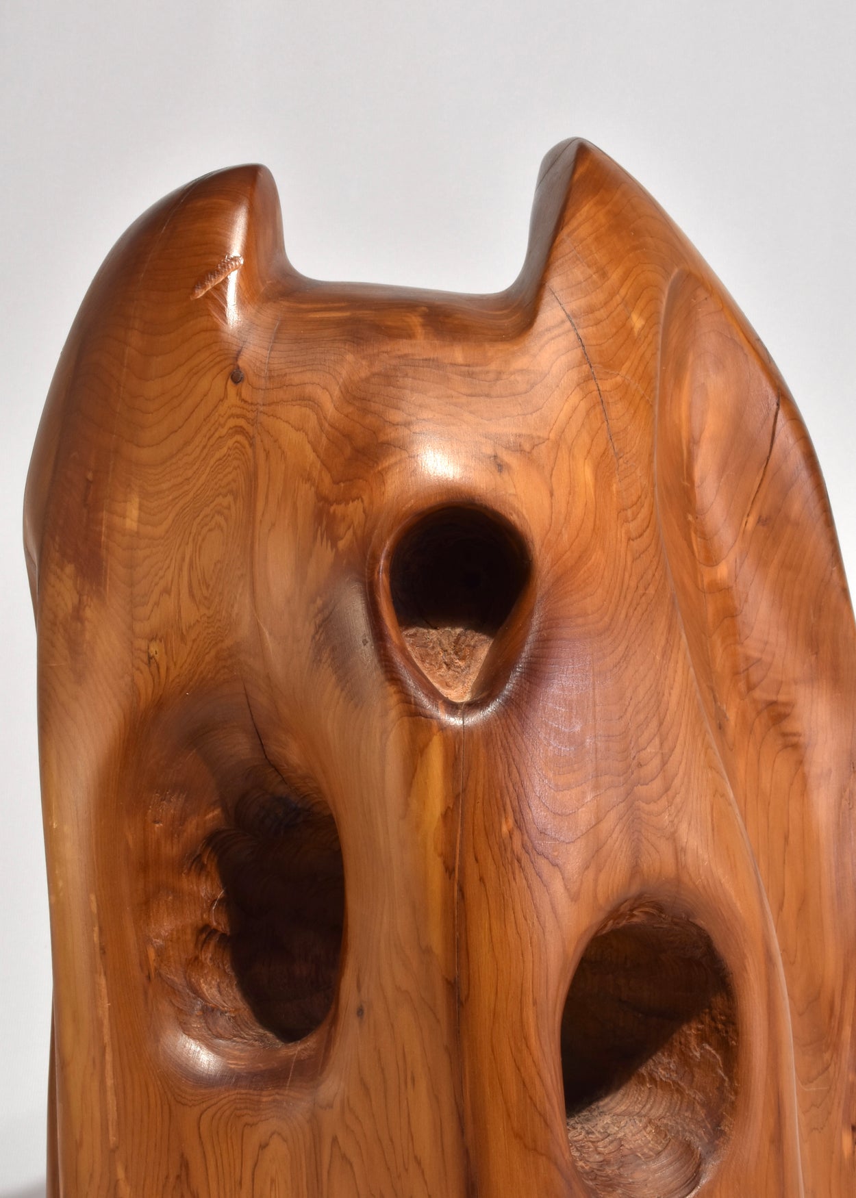 Hand-carved Teak Sculpture