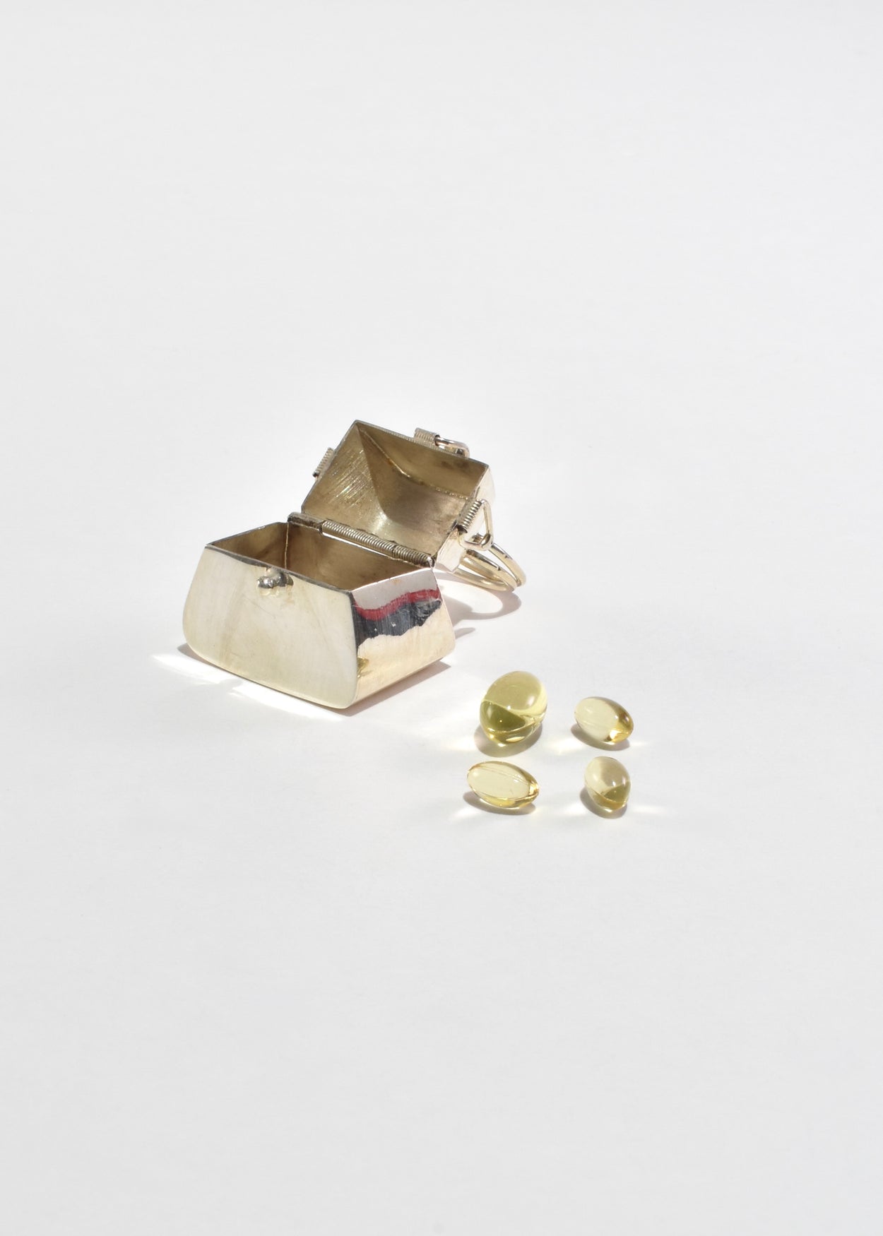 Sterling Handbag Pillbox