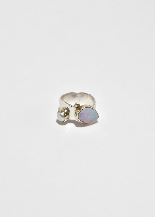 Opal Pearl Ring