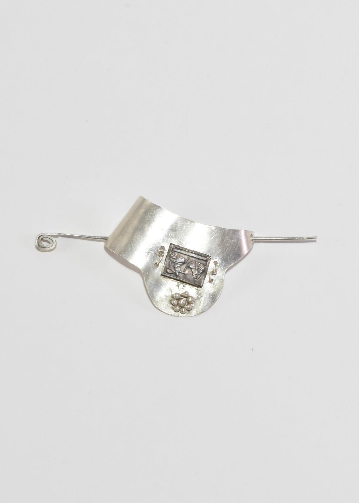 Mother of Pearl Cameo Hair Pin