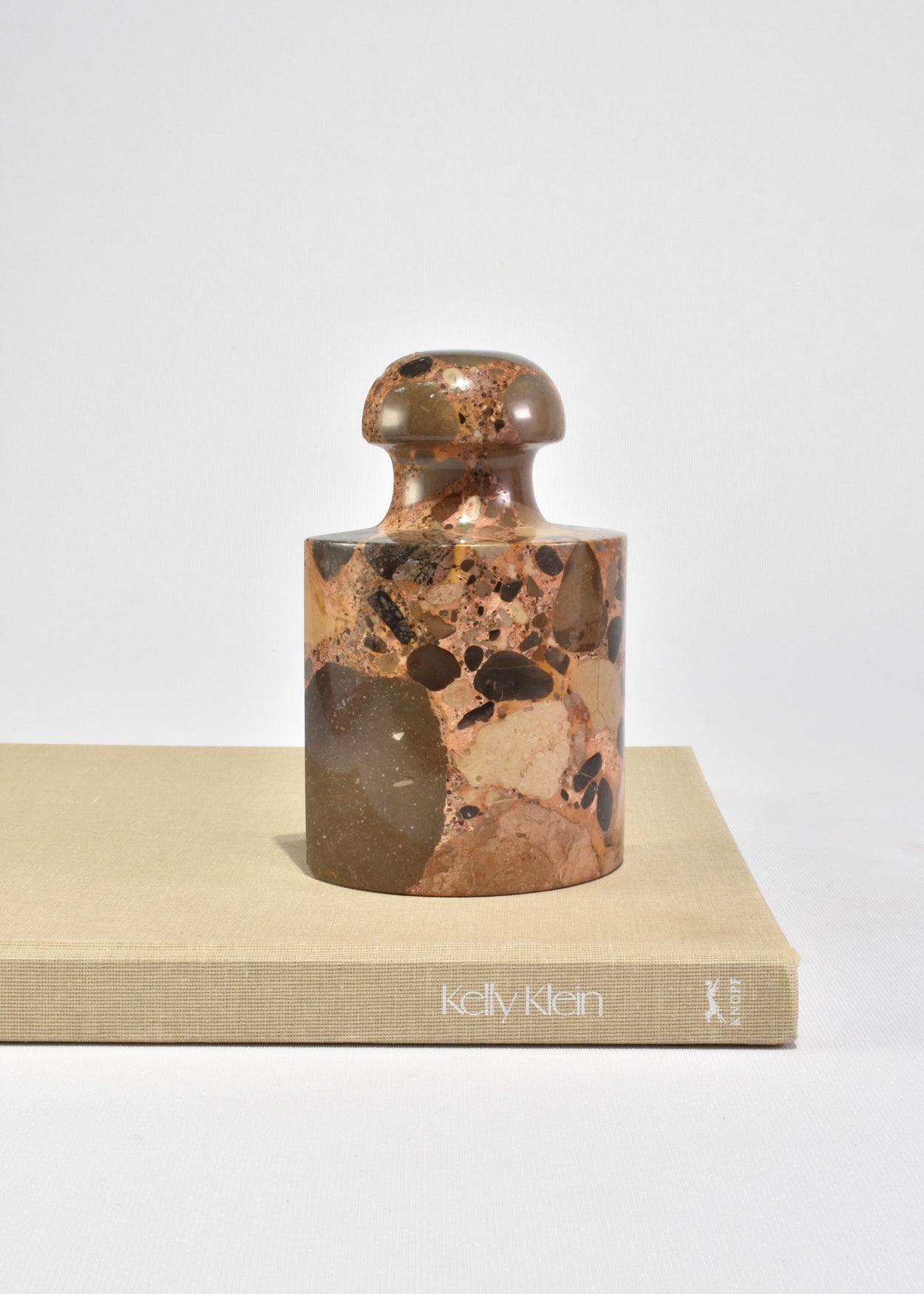 Sculptural Marble Bookends
