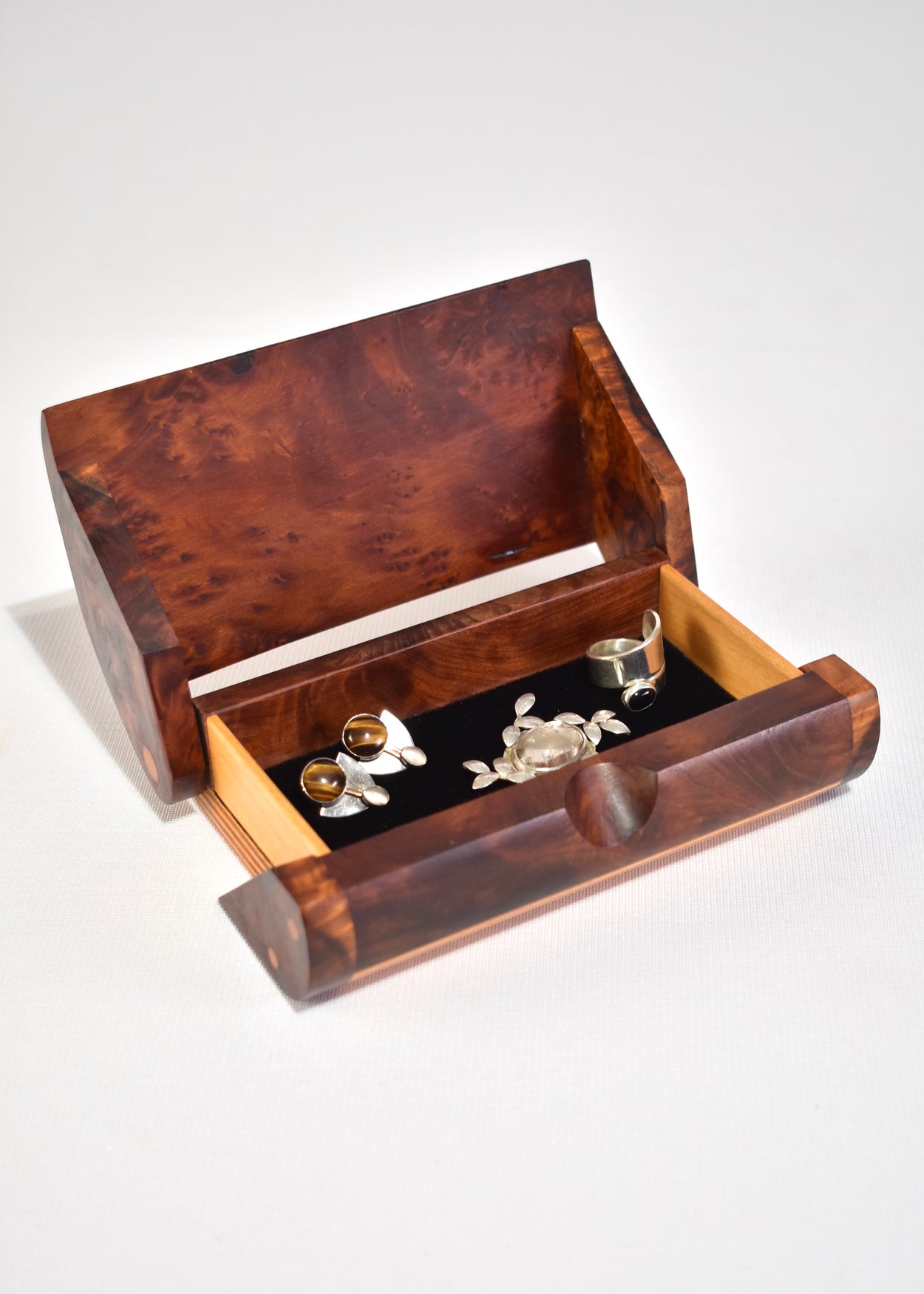 Handmade Modernist Jewelry Box