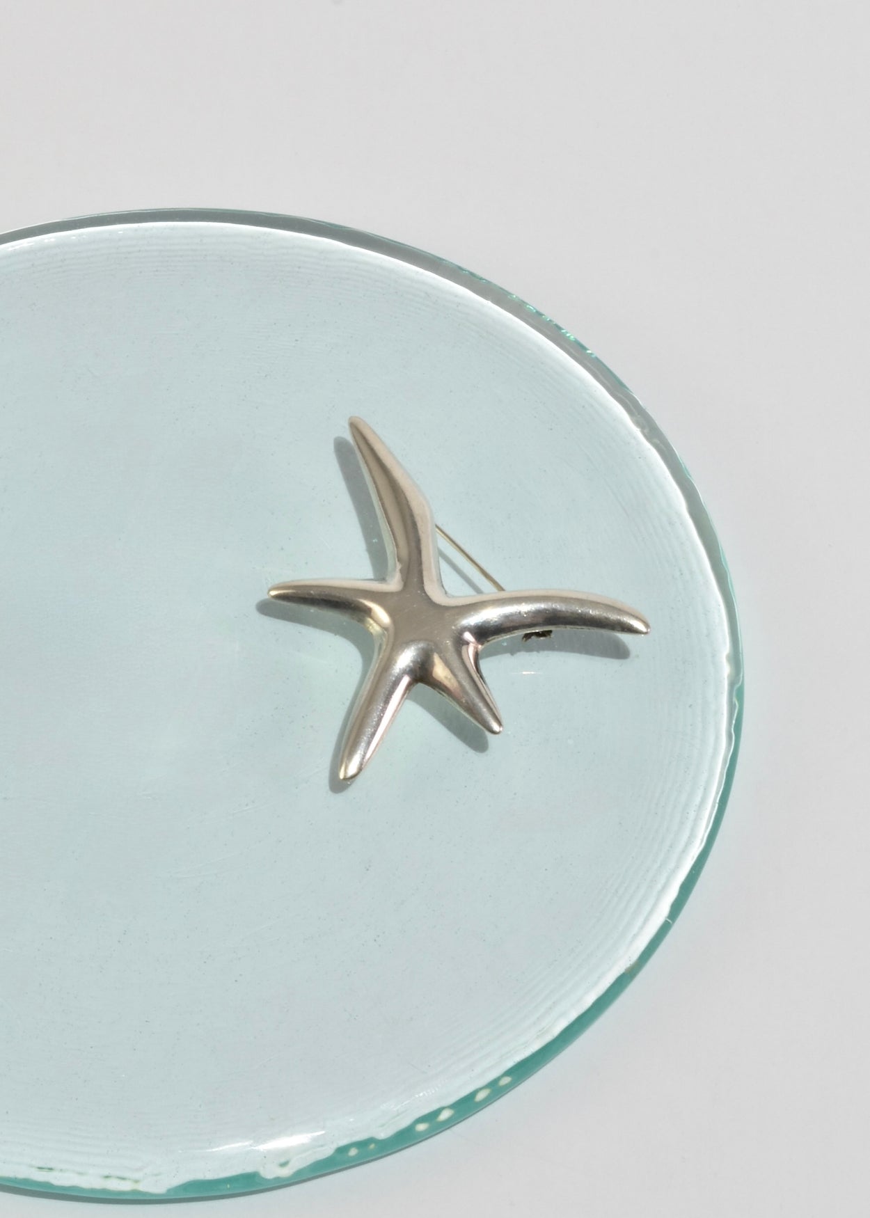Sculptural Starfish Brooch
