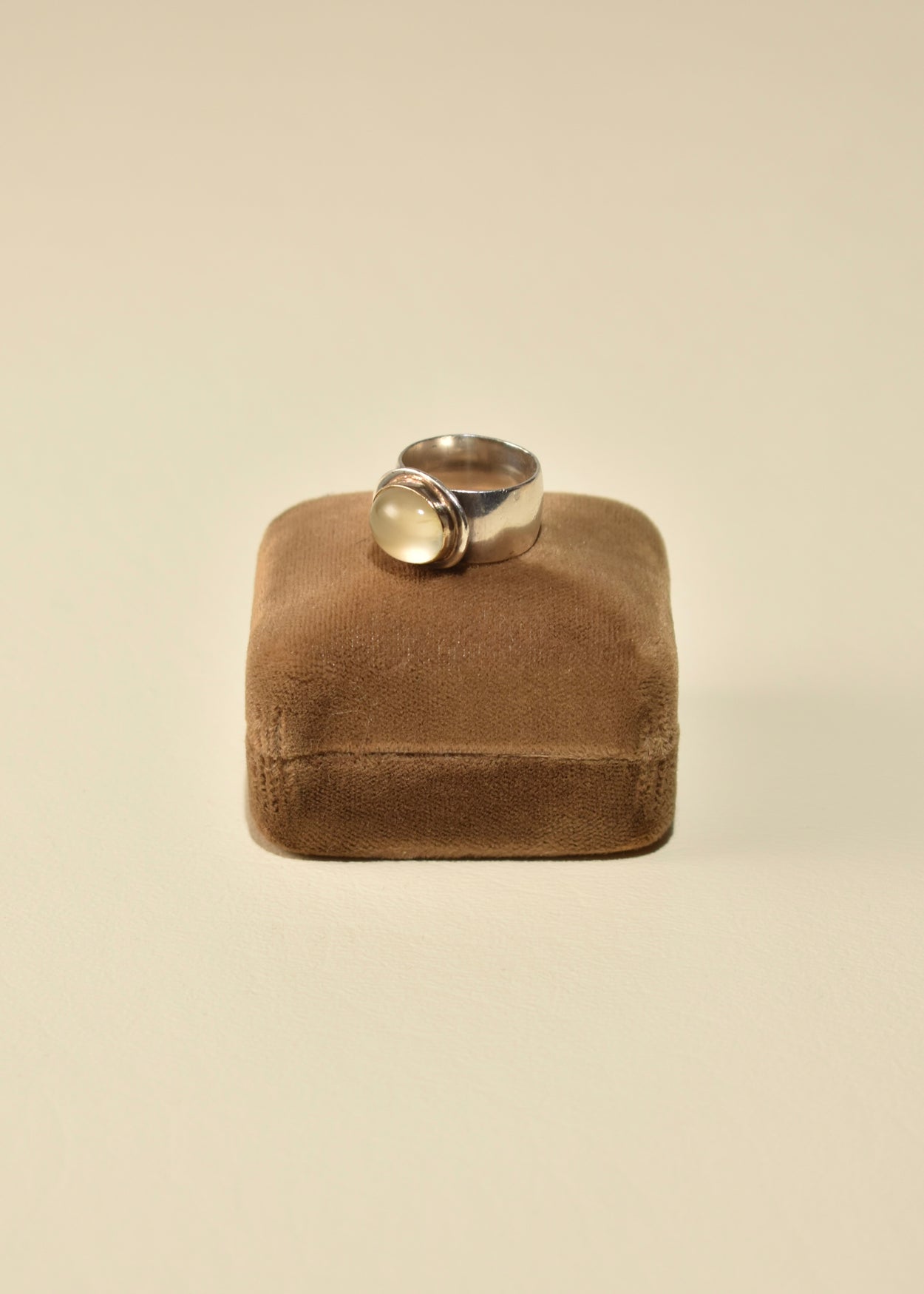 Oval Moonstone Ring