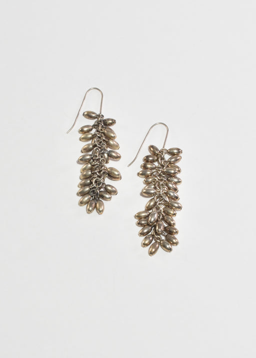Beaded Fringe Earrings