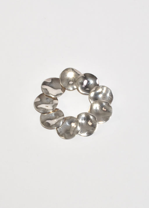 Sculptural Disc Bracelet