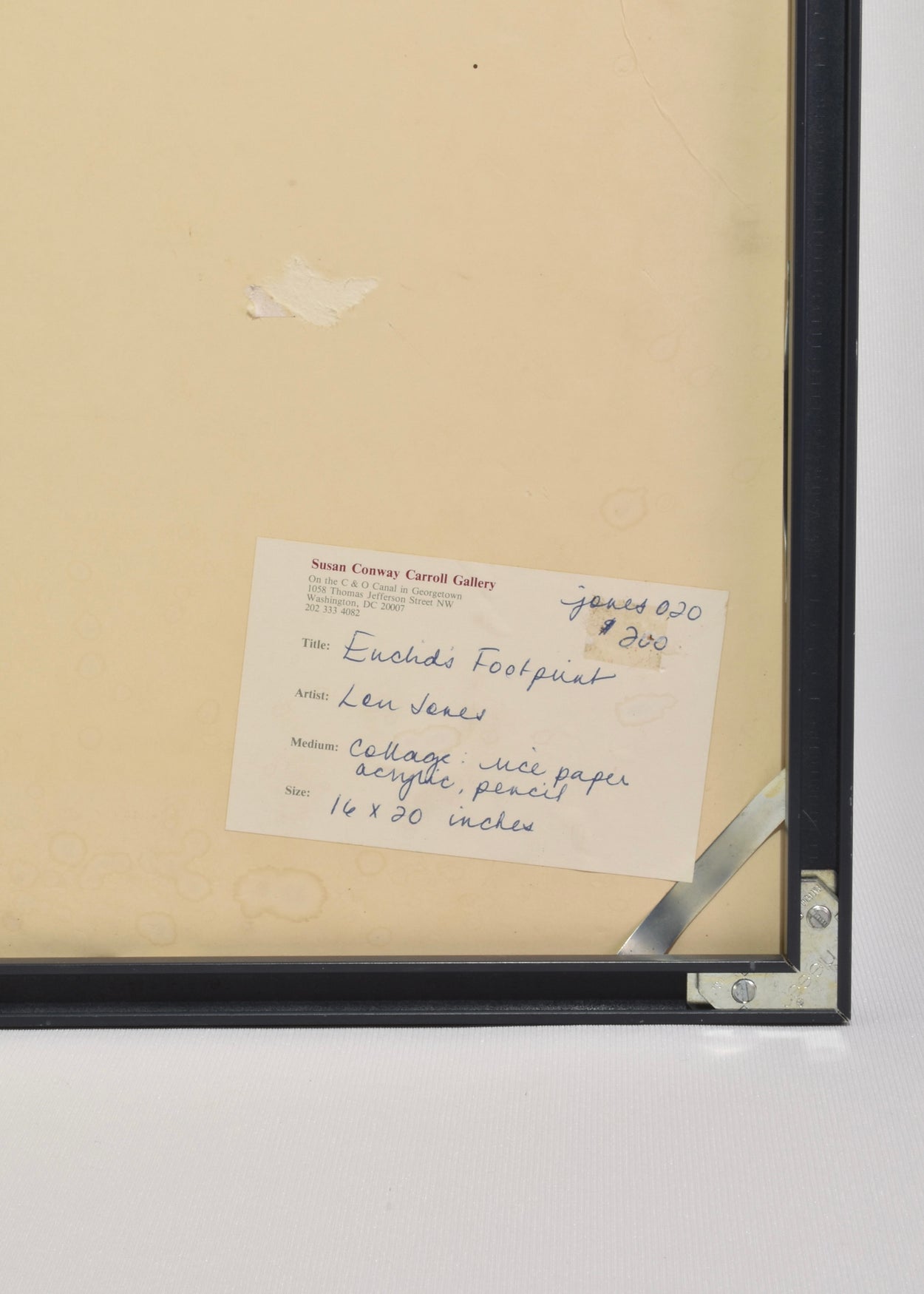 Pyramidal Collage, Framed