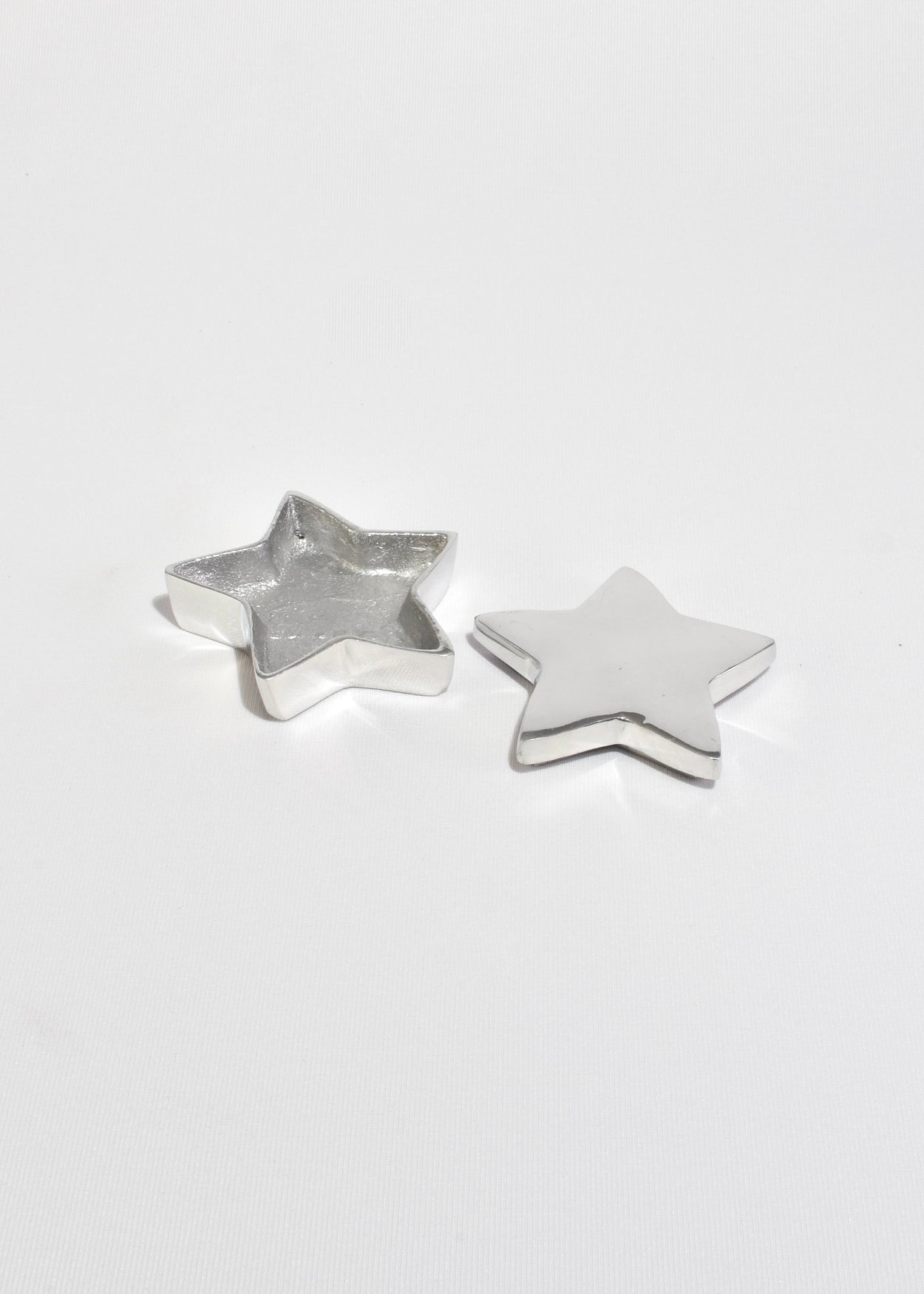 Polished Pewter Star Box