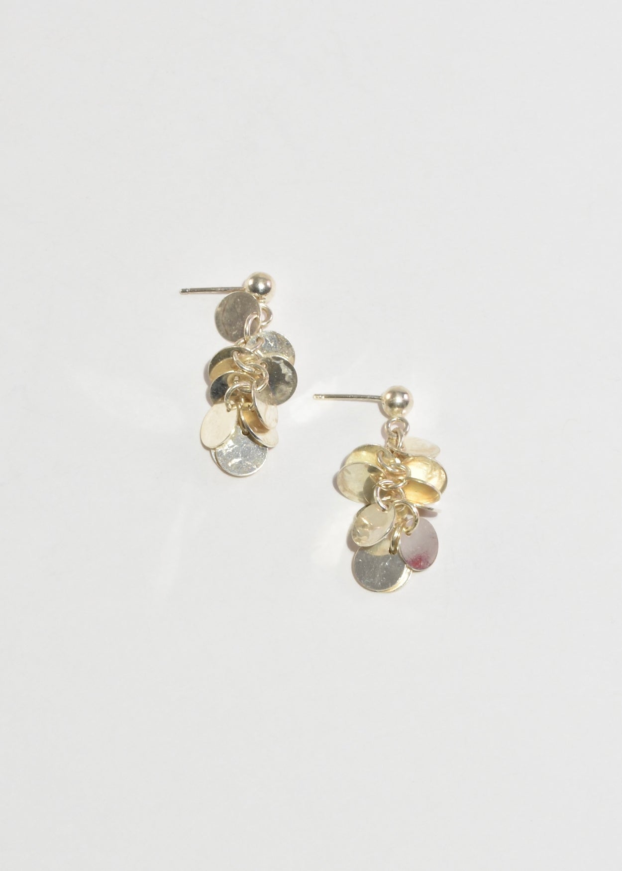 Disc Fringe Earrings